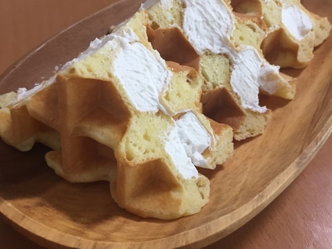 生クリームワッフルサンド レシピ 作り方 By 86みぃたん 楽天レシピ 生クリームワッフルサンド レシピ 作り方 By 86みぃたん 楽天レシピ